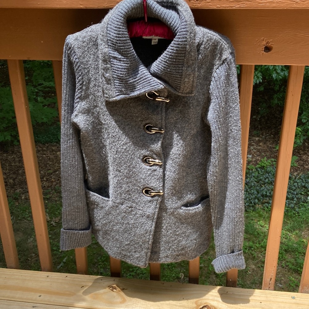 Susan Bristol grey wool jacket